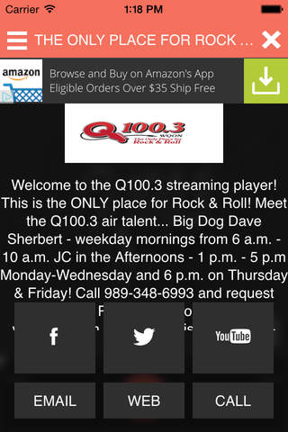 Q100 Michigan screenshot 3