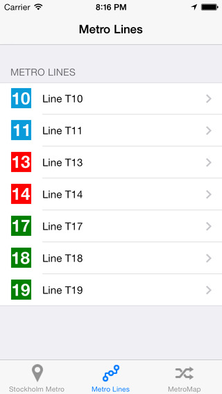 【免費旅遊App】Stockholm Metro-APP點子