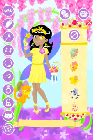 Fairy Fashion Show Dress Up Gold screenshot 4