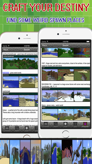 【免費生活App】Mods Crafting - Minecraft Edition with Guides, Tutorials, Seeds & Trivia-APP點子