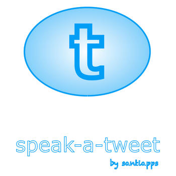 SpeakATweet LOGO-APP點子