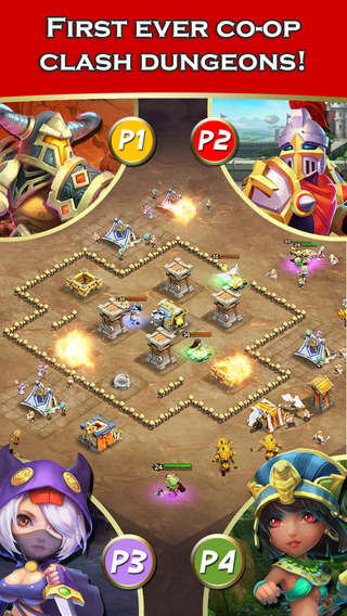 【免費遊戲App】Castle Clash by IGG-APP點子