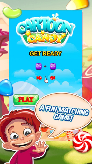 Sweetie Cartoon HD - Match 3 Candy to Winning