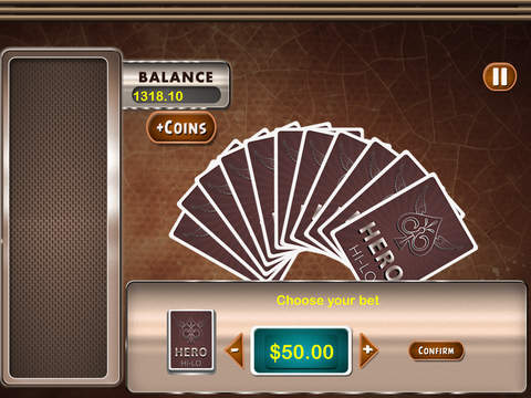 免費下載遊戲APP|Amazing HiLo Casino Card Hero Pro - good Vegas card betting game app開箱文|APP開箱王