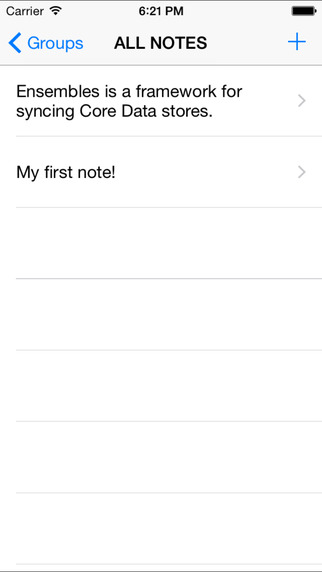 Idiomatic — Tagged Notes with Sync