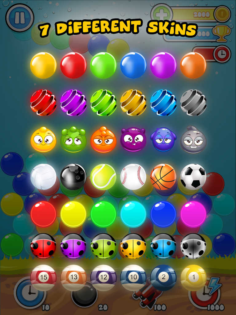 App Shopper Bouncing Bubbles X The absolutely crazy bubbles shooter