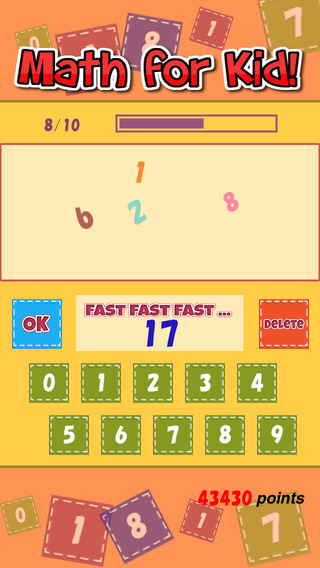 【免費遊戲App】Fun Math Kid ! Count Numbers educationals game for kids in preschool and Kindergarten-APP點子