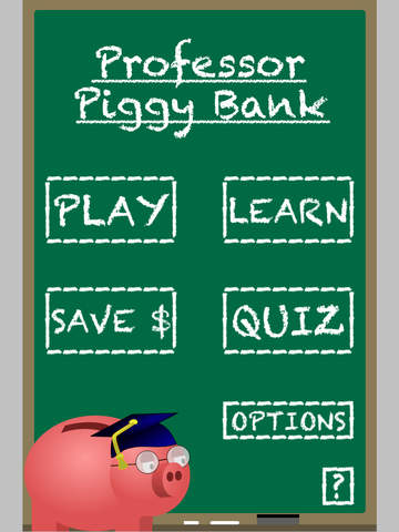 【免費教育App】Professor Piggy Bank-APP點子