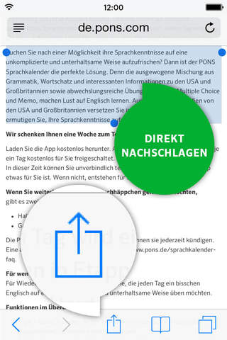 Wörterbuch Spanisch - Deutsch BASIS von PONS screenshot 3