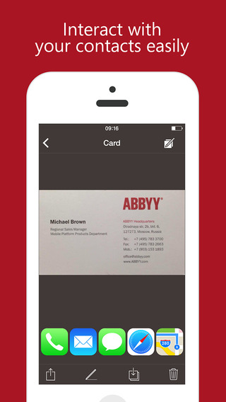 【免費商業App】Business Card Reader : scan, OCR contact information from visiting cards and save in contacts-APP點子