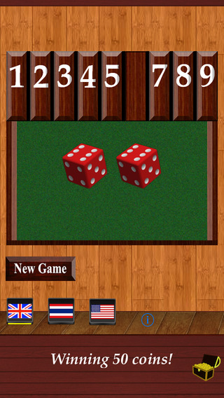 【免費遊戲App】Shut the Box Classic-APP點子