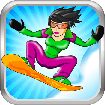 Avalanche Mountain HD - An Extreme Downhill Snowboard Racing Game 遊戲 App LOGO-APP開箱王
