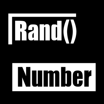 RandomNumber -シンプル乱数発生器- LOGO-APP點子