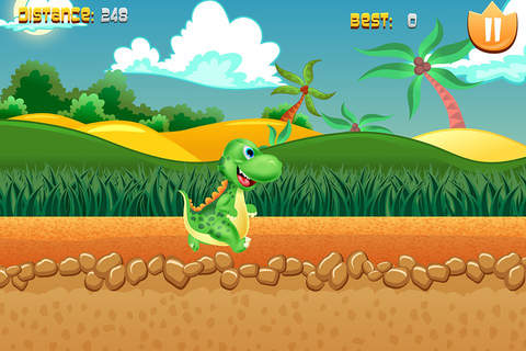 Racing Dino Escape - Roar Rampage in Lost Island PRO screenshot 4