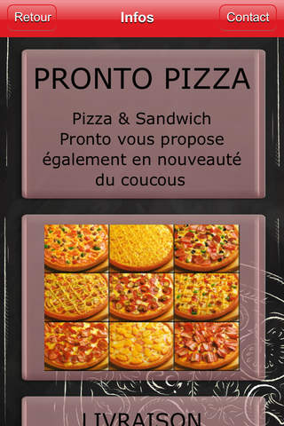 Pronto pizza. screenshot 4