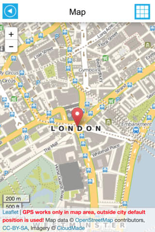 London Offline GPS Map & Travel Guide Free screenshot 2