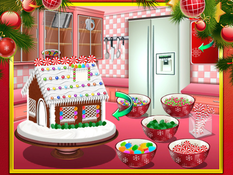 【免費遊戲App】Christmas Cooking game：Gingerbread house-APP點子