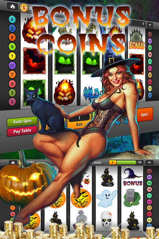 Halloween Slots - Dark Nigth screenshot 2