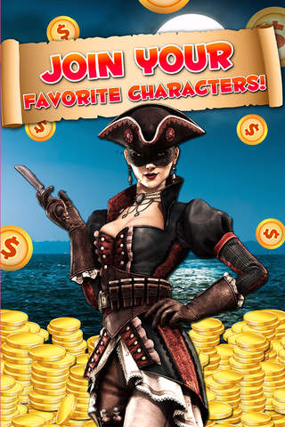 Ace Seven Seas Pirate Slot Machine games 777 lucky draw screenshot 2