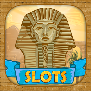 Pharaoh's Desert Valley Slots Ancient Cleopatra Lucky Queen Hyper Machine Casino LOGO-APP點子