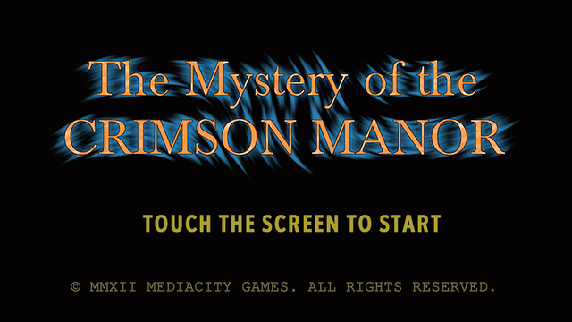 【免費遊戲App】The Mystery of the Crimson Manor-APP點子