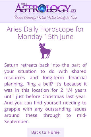 Horoscopes by Freeastrology123 screenshot 2