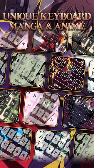 KeyCCM – Manga Anime : Custom Color Wallpaper Keyboard Themes For Code Geass Edition