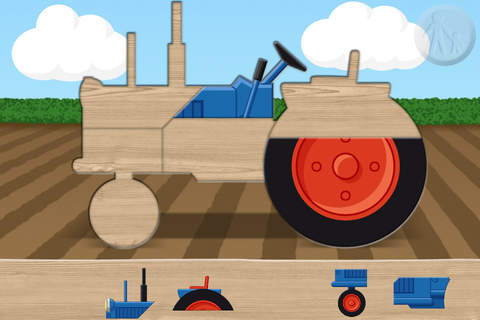 Farmyard Animals Kids Puzzle screenshot 3