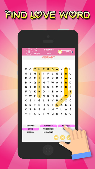 免費下載遊戲APP|Word Search In Love “ Valentine Version ” app開箱文|APP開箱王