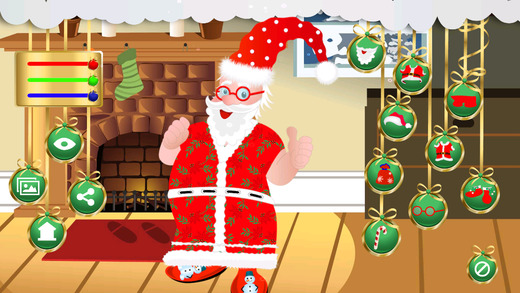Christmas Santa Dress Up Game