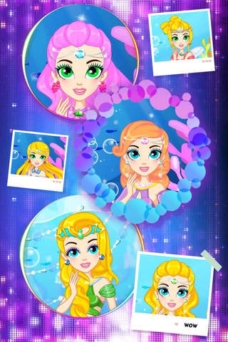 Fashion Mermaid - Designer,Deep Sea,Prom,Party,Cute,Beauty Free Games screenshot 2