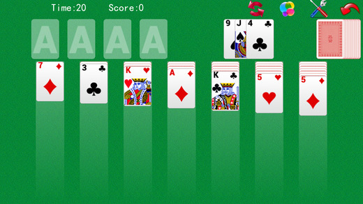 【免費遊戲App】Classic Solitaire Pro-APP點子