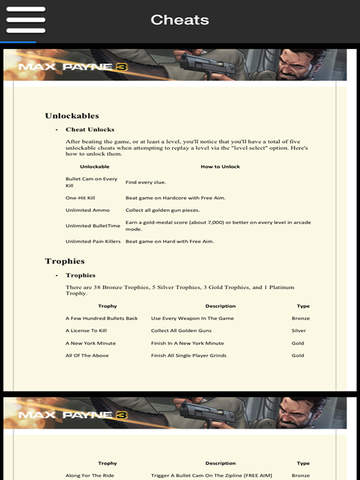 【免費遊戲App】ProGame - Max Payne 3 Version-APP點子