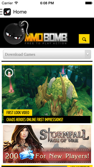 【免費娛樂App】MMOBomb - Free MMORPG / MMO Games-APP點子