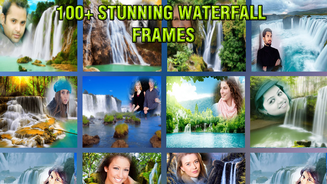 Photo Frames Waterfall Photo Editor