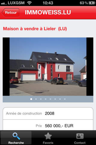 IMMOWEISS - Agence Immobiliere Luxembourg screenshot 3