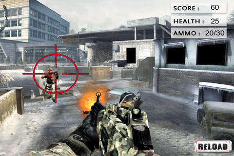 A Sniper Assassin - Combat Shooter Arctic Strike Force screenshot 2