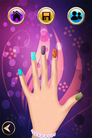 Nail Art Design Salon Game For Girls screenshot 2