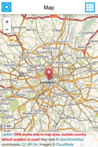 UK United Kingdom Offline GPS Map & Travel Guide Free screenshot 2