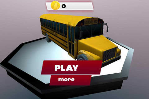 3D School Bus Racer - Racing on City Street screenshot 3
