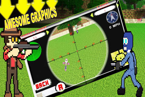 Blocky Pixel S.W.A.T Sniper Gangster Shooter Pro screenshot 2