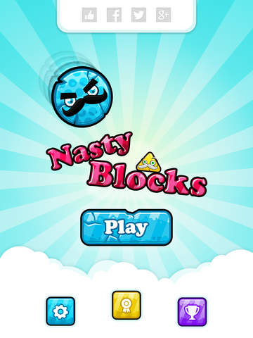 【免費遊戲App】Nasty Blocks-APP點子