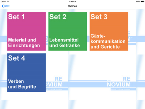 【免費教育App】Lernkarten English in der Gastronomie-APP點子