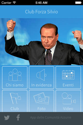 Forza Silvio Club (App Ufficiale Silvio Berlusconi) screenshot 2