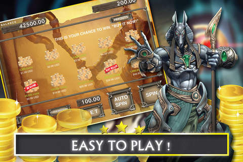 Anubis & Egyptian Senate Queen Legend Slot : The Sphinx Mysterious Journey of Achieving Rebirth and Afterlife screenshot 2