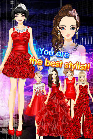 2015 Couture - dress up games for girls screenshot 2