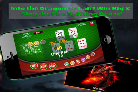 Dragon Breath Poker –Play It Hot 5 Card Casino Action screenshot 3