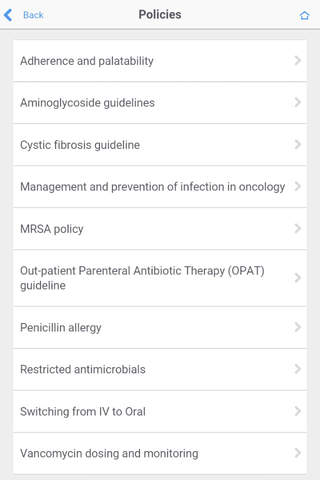 Alder Hey Antimicrobial Guide screenshot 3