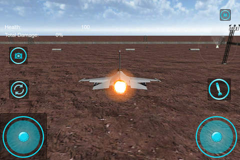 Surgical Air Strike 3D : Jet Fight-er Simulation for Boys screenshot 4
