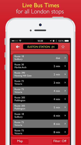 Bus London Pro Live Countdown and Bus Routes